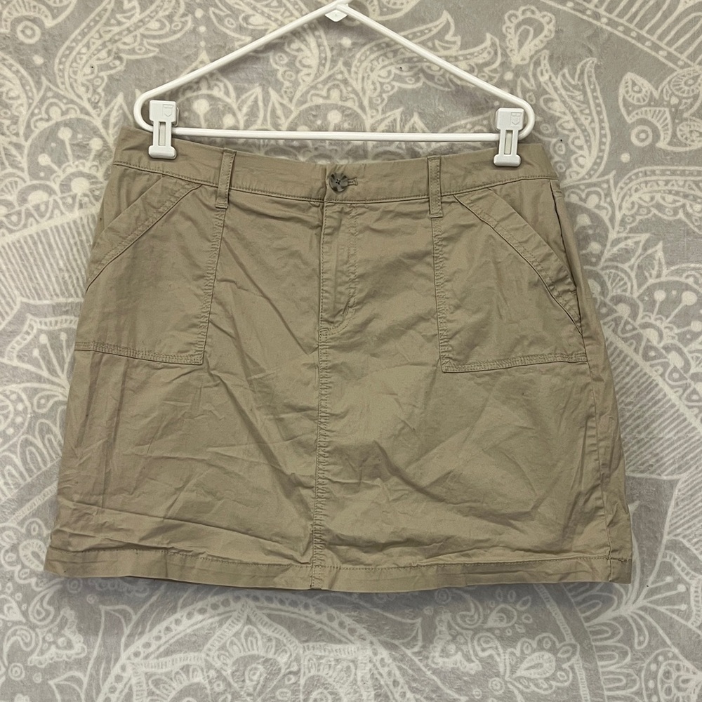 Casual Tan Skirt 18 Women’s Plus size xxl xxxl khaki